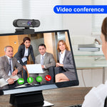 HXSJ S6 HD 1080P Telecamera per computer ad alta definizione grandangolare da 95 gradi con microfono