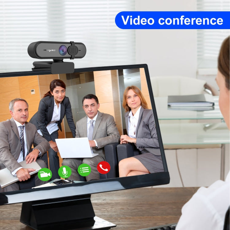 HXSJ S6 HD 1080P Telecamera per computer ad alta definizione grandangolare da 95 gradi con microfono