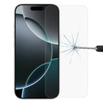 Pellicola in vetro temperato 9H 2.5D da 0,26 mm, For iPhone 16 Pro Max, For iPhone 16 Pro, For iPhone 16 Plus, For iPhone 16, For iPhone 15 Plus / 15 Pro Max, For iPhone 15 / 15 Pro