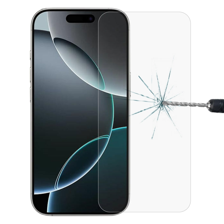Pellicola in vetro temperato 9H 2.5D da 0,26 mm, For iPhone 16 Pro Max, For iPhone 16 Pro, For iPhone 16 Plus, For iPhone 16, For iPhone 15 Plus / 15 Pro Max, For iPhone 15 / 15 Pro