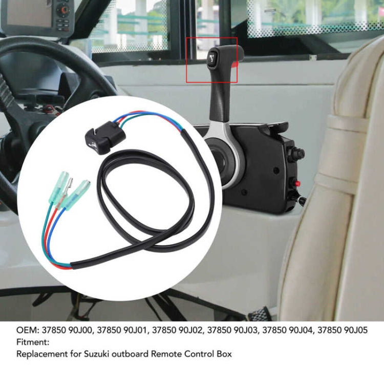 Per scatola di controllo verticale del motore fuoribordo Suzuki Interruttore di sollevamento inclinazione 37850-93J10, 37850-93J10