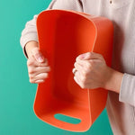 Cestino portaoggetti da tavolo per snack, cestino portaoggetti portatile da cucina, 21.5x14.5x7 cm, 24.5x16x10 cm, 30.5x20.5x12 cm