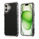 Custodia per PC trasparente Dreamland 3 in 1 con cornice trasparente e custodia per telefono in TPU, For iPhone 16 Pro Max, For iPhone 16 Pro, For iPhone 16 Plus