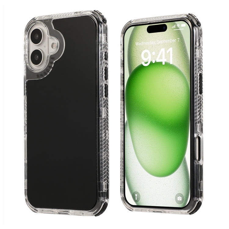Custodia per PC trasparente Dreamland 3 in 1 con cornice trasparente e custodia per telefono in TPU, For iPhone 16 Pro Max, For iPhone 16 Pro, For iPhone 16 Plus