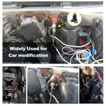 Relè CC ad alta corrente a doppia batteria con contatto piccolo 12V / 500A per modifica auto, 12V / 500A