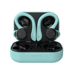 Auricolari Bluetooth wireless T&G T40 TWS IPX6 impermeabili con orecchio sospeso con scatola di ricarica