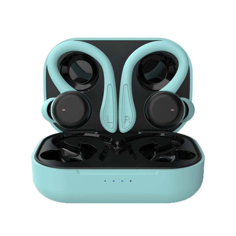 Auricolari Bluetooth wireless T&G T40 TWS IPX6 impermeabili con orecchio sospeso con scatola di ricarica