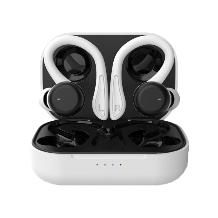 Auricolari Bluetooth wireless T&G T40 TWS IPX6 impermeabili con orecchio sospeso con scatola di ricarica