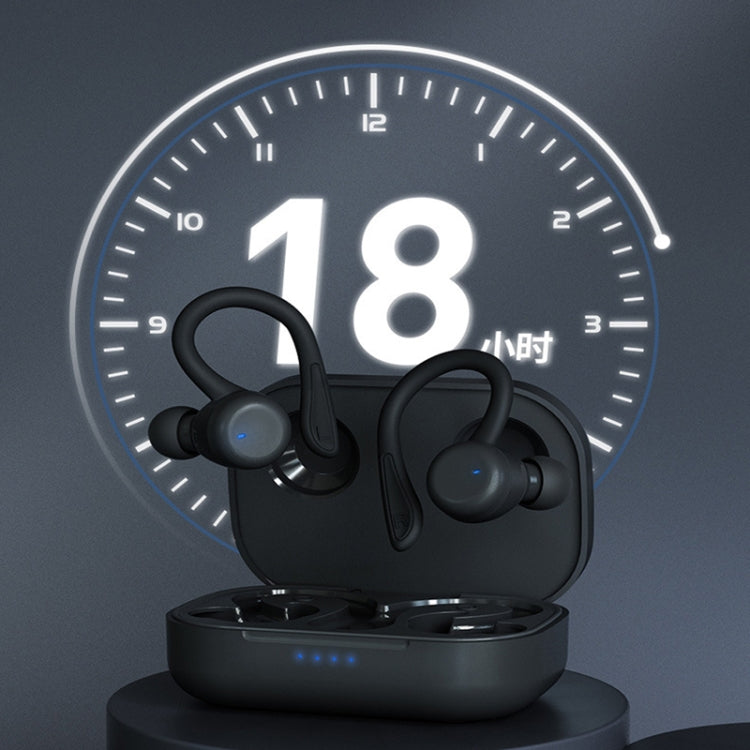 Auricolari Bluetooth wireless T&G T40 TWS IPX6 impermeabili con orecchio sospeso con scatola di ricarica