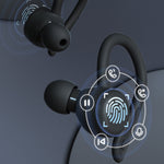 Auricolari Bluetooth wireless T&G T40 TWS IPX6 impermeabili con orecchio sospeso con scatola di ricarica