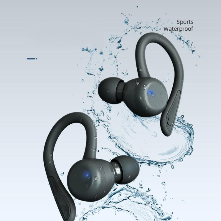 Auricolari Bluetooth wireless T&G T40 TWS IPX6 impermeabili con orecchio sospeso con scatola di ricarica