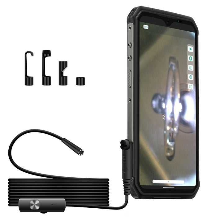 Endoscopio Ulefone E1 IP67 Endoscopio impermeabile 3 in 1 per Ulefone Power Armor 13 / Armor 9/9E, uSmart E1