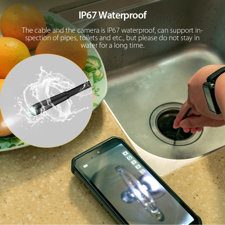 Endoscopio impermeabile 3 in 1 per smartphone Ulefone compatibili