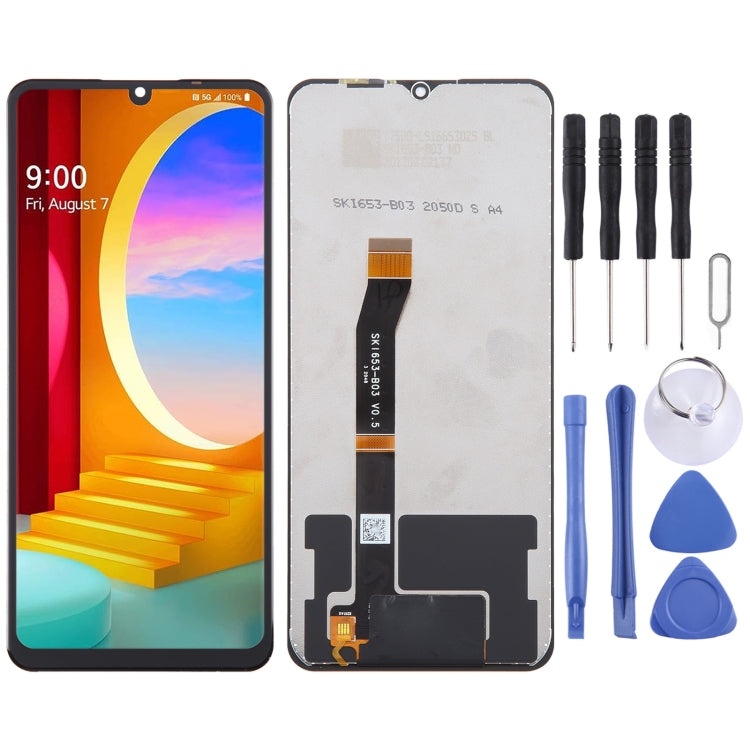 Original LCD Screen with Digitizer Full Assembly, For LG K83 5G, For LG K33