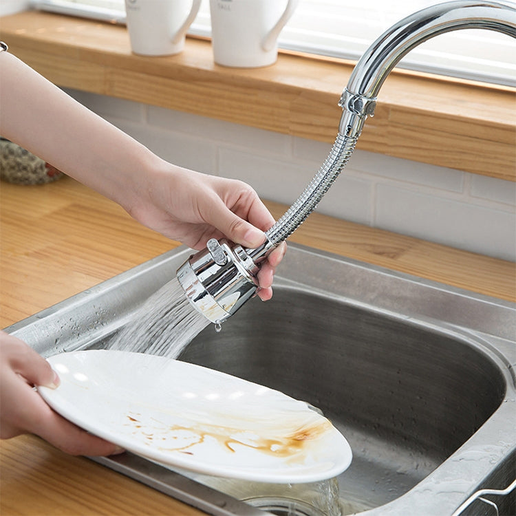 Rubinetto della cucina Soffione antispruzzo Soffione doccia pressurizzato Aeratore rotante universale Stile lungo