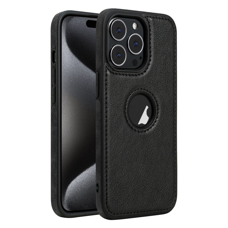 Custodia per telefono con cuciture in pelle, For iPhone 15 Pro Max, For iPhone 15 Pro, For iPhone 15 Plus, For iPhone 15