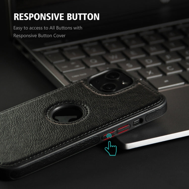 Custodia per telefono con cuciture in pelle, For iPhone 15 Pro Max, For iPhone 15 Pro, For iPhone 15 Plus, For iPhone 15
