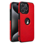 Custodia per telefono con cuciture in pelle, For iPhone 15 Pro Max, For iPhone 15 Pro, For iPhone 15 Plus, For iPhone 15