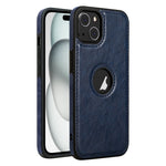 Custodia per telefono con cuciture in pelle, For iPhone 15 Pro Max, For iPhone 15 Pro, For iPhone 15 Plus, For iPhone 15