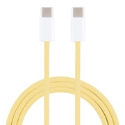 Cavo di ricarica intrecciato Macaron da USB-C / Type-C a Type-C da 1 m per iPhone serie 15