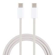 Cavo di ricarica intrecciato Macaron da USB-C / Type-C a Type-C da 1 m per iPhone serie 15