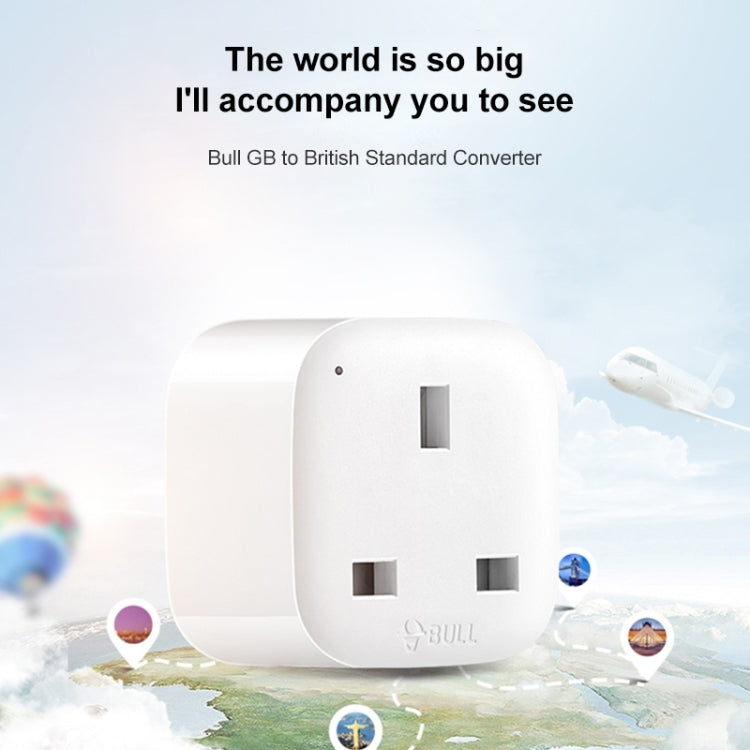 Convertitore da spina BULL CN a spina UK, UK Plug