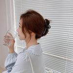 Forcina con strass Bowknot in pizzo con pinza a pinza in stile francese