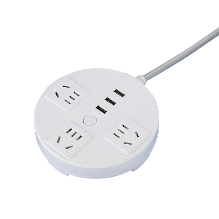 Presa multifunzione da tavolo con cavo e interfaccia USB, 1.8m