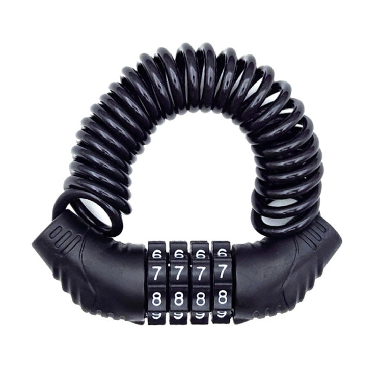 Blocco password antifurto per blocco bicicletta portatile, 4 Digit