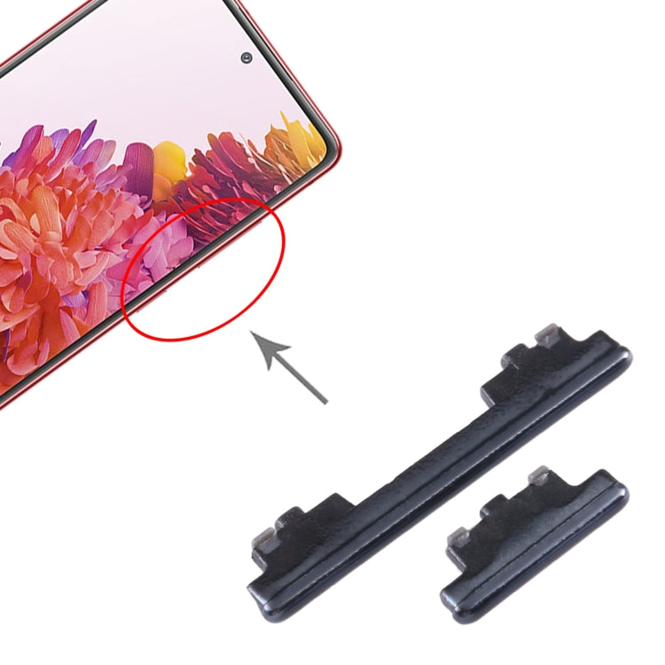 Pulsante di accensione da 10 pezzi + pulsante di controllo del volume, For Samsung Galaxy S20 FE SM-G780, For Samsung Galaxy Z Flip 5G SM-F707, For Samsung Galaxy M23 SM-M236, For Samsung Galaxy A23 SM-A235, For Samsung Galaxy A53 5G SM-A536           ...
