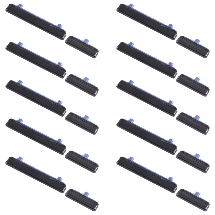 Pulsante di accensione da 10 pezzi + pulsante di controllo del volume, For Samsung Galaxy A52 4G SM-A525, For Samsung Galaxy A32 5G SM-A326, For Samsung Galaxy S21 5G SM-G991, For Samsung Galaxy S21 Ultra 5G SM-G998, For Samsung Galaxy A02s SM-A025    ...