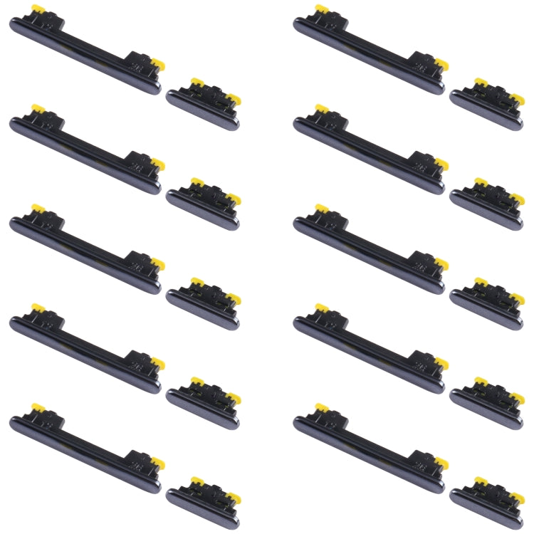 Pulsante di accensione da 10 pezzi + pulsante di controllo del volume, For Samsung Galaxy S20 FE SM-G780, For Samsung Galaxy Z Flip 5G SM-F707, For Samsung Galaxy M23 SM-M236, For Samsung Galaxy A23 SM-A235, For Samsung Galaxy A53 5G SM-A536           ...