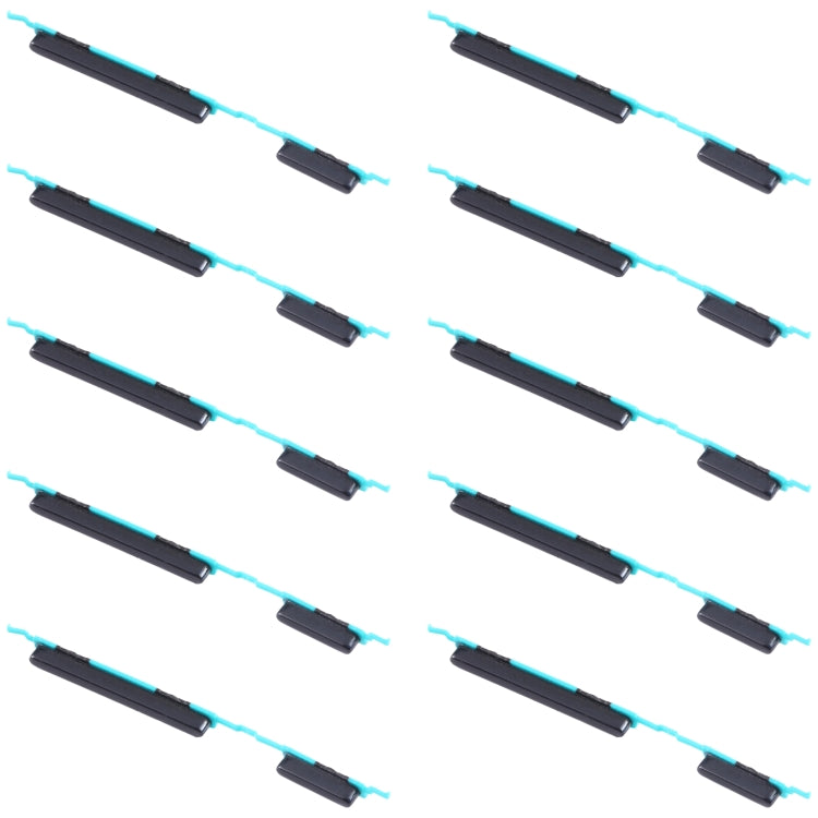 Pulsante di accensione da 10 pezzi + pulsante di controllo del volume, For Samsung Galaxy A52 4G SM-A525, For Samsung Galaxy A32 5G SM-A326, For Samsung Galaxy S21 5G SM-G991, For Samsung Galaxy S21 Ultra 5G SM-G998, For Samsung Galaxy A02s SM-A025    ...