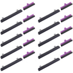 Pulsante di accensione da 10 pezzi + pulsante di controllo del volume, For Samsung Galaxy A52 4G SM-A525, For Samsung Galaxy A32 5G SM-A326, For Samsung Galaxy S21 5G SM-G991, For Samsung Galaxy S21 Ultra 5G SM-G998, For Samsung Galaxy A02s SM-A025    ...