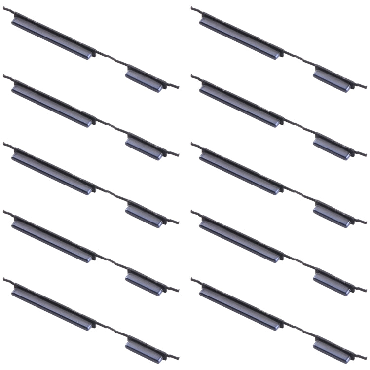 Pulsante di accensione da 10 pezzi + pulsante di controllo del volume, For Samsung Galaxy A71 SM-A715, For Samsung Galaxy A51 SM-A515, For Samsung Galaxy M30s SM-M307, For Samsung Galaxy M10s SM-M107, For Samsung Galaxy A50s SM-A507                    ...