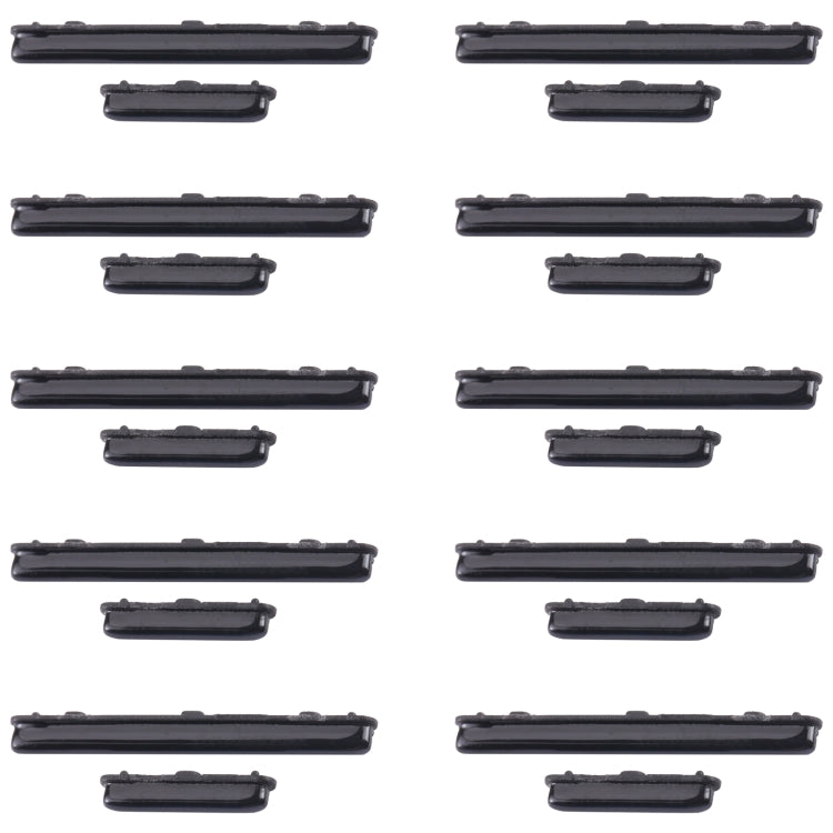 10pcs Power Button + Volume Control Button, For Samsung Galaxy A10 SM-A105, For Samsung Galaxy A20 SM-A205, For Samsung Galaxy A50 SM-A505, For Samsung Galaxy A30 SM-A305, For Samsung Galaxy M30 SM-M305