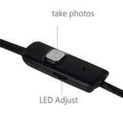 AN97 Telecamera di ispezione a tubo rigido per endoscopio micro USB impermeabile per parti di telefoni cellulari Android con funzione OTG, con 6 LED, 5.5mm, 7mm, 8mm