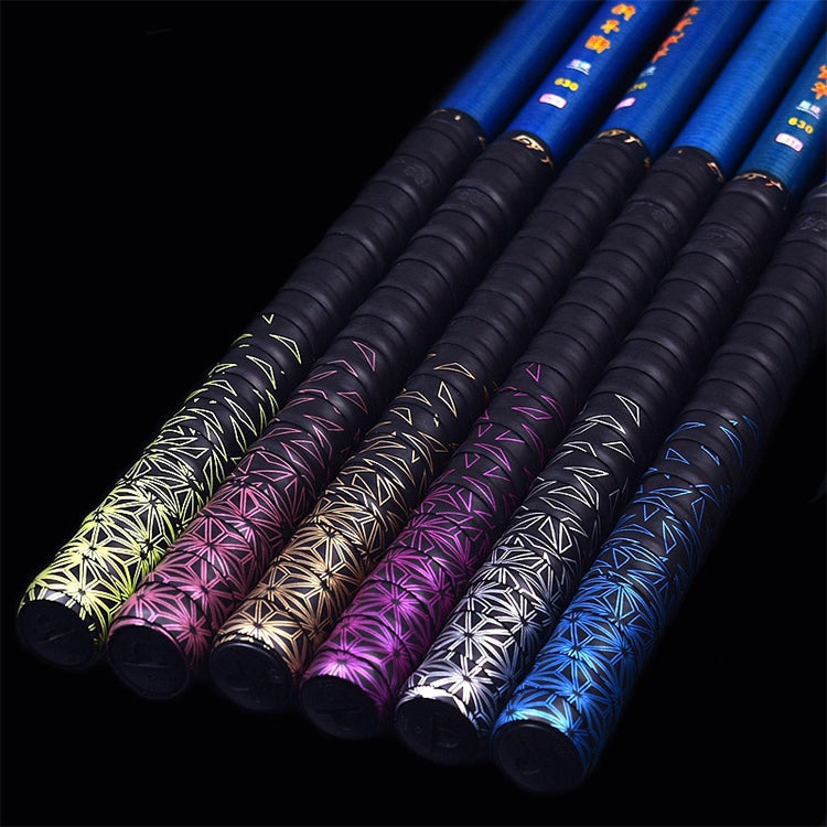 GUANGYU 1.8m Gradiente Colorato Maniglia Strap Chiglia Mano Colla Addensata Anti-scivolo Canna da Pesca Assorbente Del Sudore Colla, Random Color