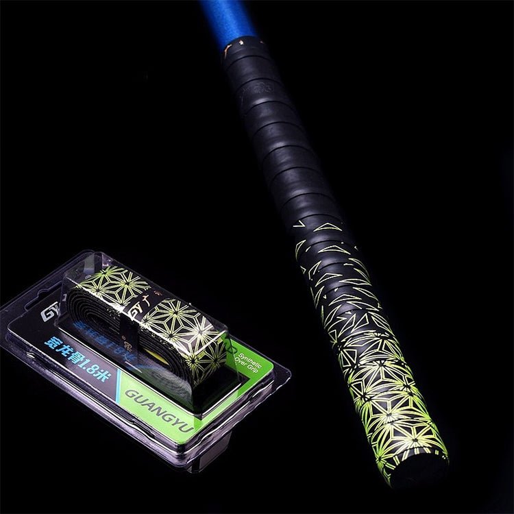 GUANGYU 1.8m Gradiente Colorato Maniglia Strap Chiglia Mano Colla Addensata Anti-scivolo Canna da Pesca Assorbente Del Sudore Colla, Random Color