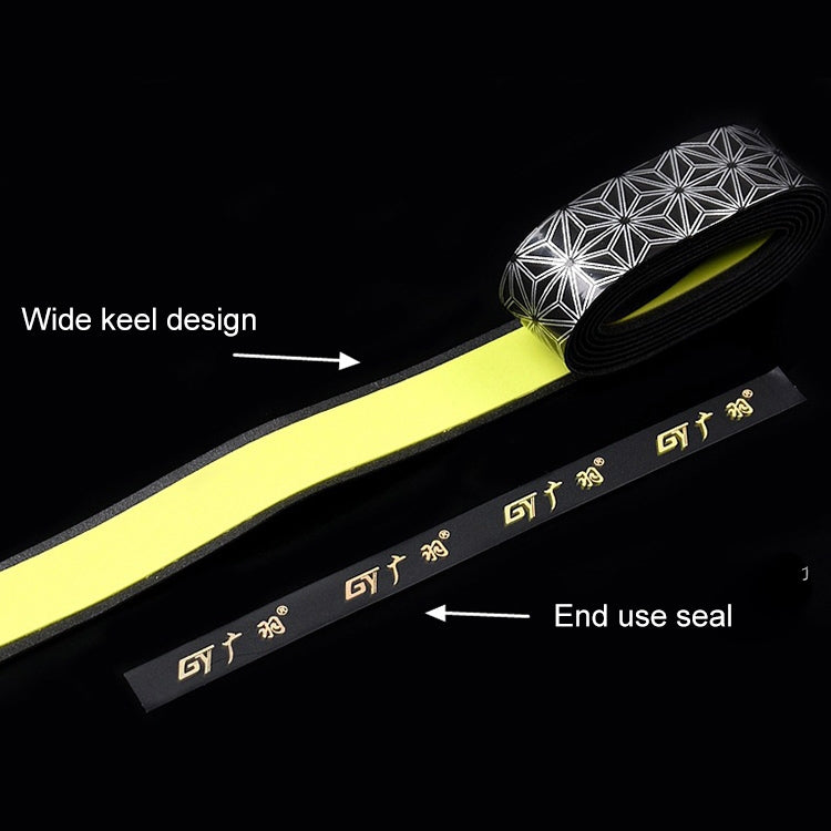 GUANGYU 1.8m Gradiente Colorato Maniglia Strap Chiglia Mano Colla Addensata Anti-scivolo Canna da Pesca Assorbente Del Sudore Colla, Random Color