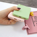 Custodia protettiva in silicone per iPhone
