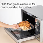 Foglio di alluminio per cottura al forno con foglio di stagno per barbecue addensato, 30cmx5m, 30cmx10m, 30cmx20m