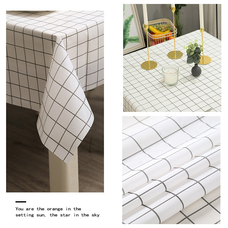 Tovaglia in PVC per tavolino 137x90-180cm