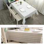 Tovaglia in PVC per tavolino 137x90-180cm