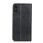 Custodia portafoglio in pelle Crazy Horse per Xiaomi Redmi 9A