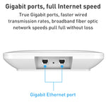 AP wireless per interni con montaggio a soffitto a doppia frequenza COMFAST CF-E393AX 3000Mbps WIFI6, CF-E393AX