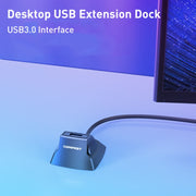 COMFAST CF-U318 Cavo prolunga USB 3.0 ad alta velocità da 1,2 m con base, With Base 1.2m