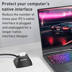 COMFAST CF-U318 Cavo prolunga USB 3.0 ad alta velocità da 1,2 m con base, With Base 1.2m