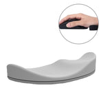 Supporto per polso in silicone Tappetino per mouse Poggiapolsi mobile Poggiamano per ufficio, Black Left Hand, Grey Right Hand, Grey Left Hand