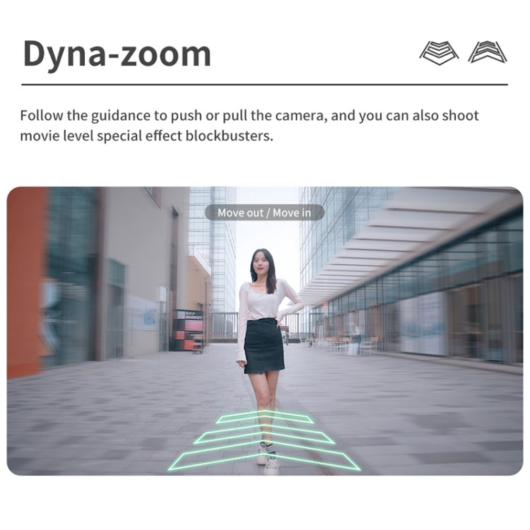Stabilizzatore gimbal Q18 con tracking 360° e luce selfie